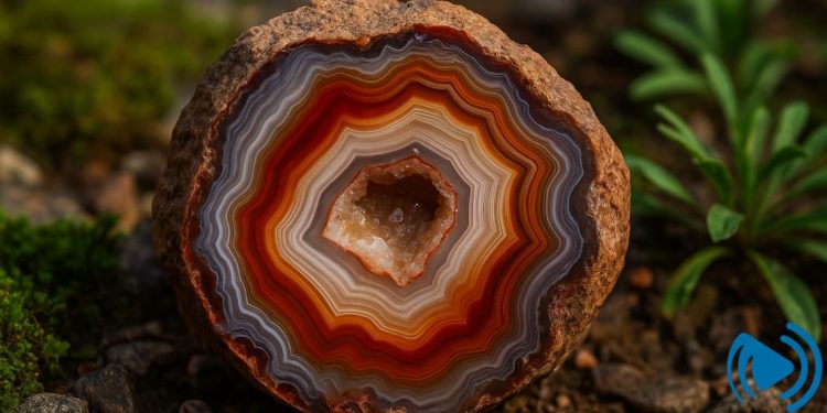 تشخیص سنگ عقیق در طبیعت