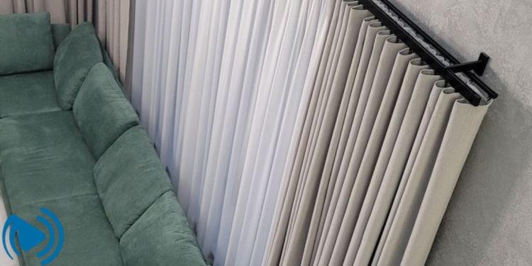 مقدار پارچه برای پرده مینیمال