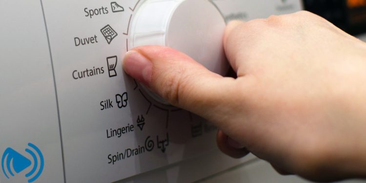 برنامه شستشوی پرده در لباسشویی