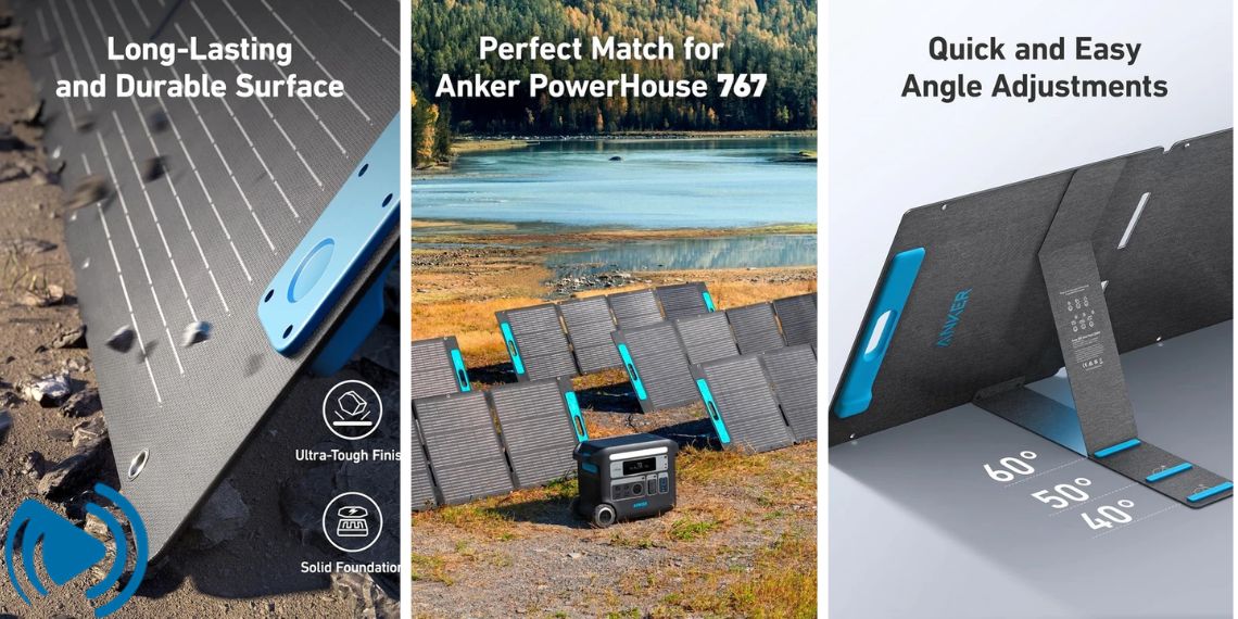 پنل خورشیدی انکر مدل 531 ظرفیت 200 وات