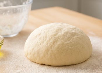 طرز تهیه خمیر پیتزا برای 6 نفر