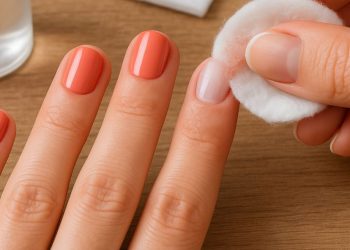 پاک کردن لاک از روی ناخن بدون لاک پاک کن