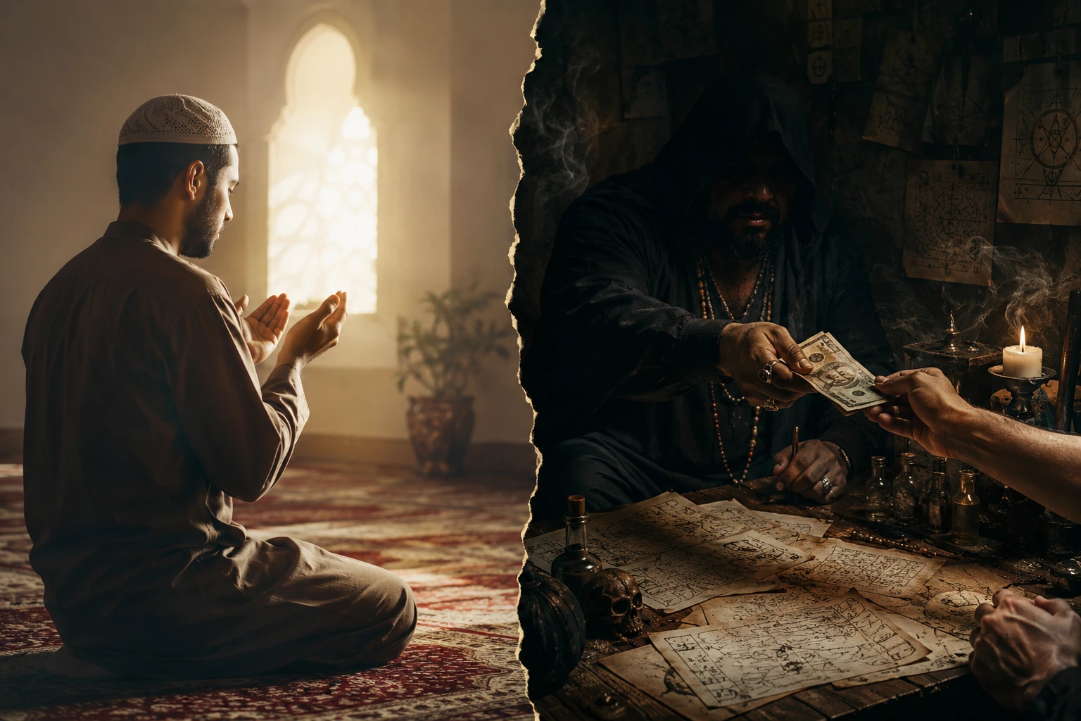خرافات در دعا نویسی از کجا خطرناک می‌شود؟
