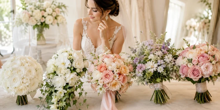 بهترین دسته گل عروس